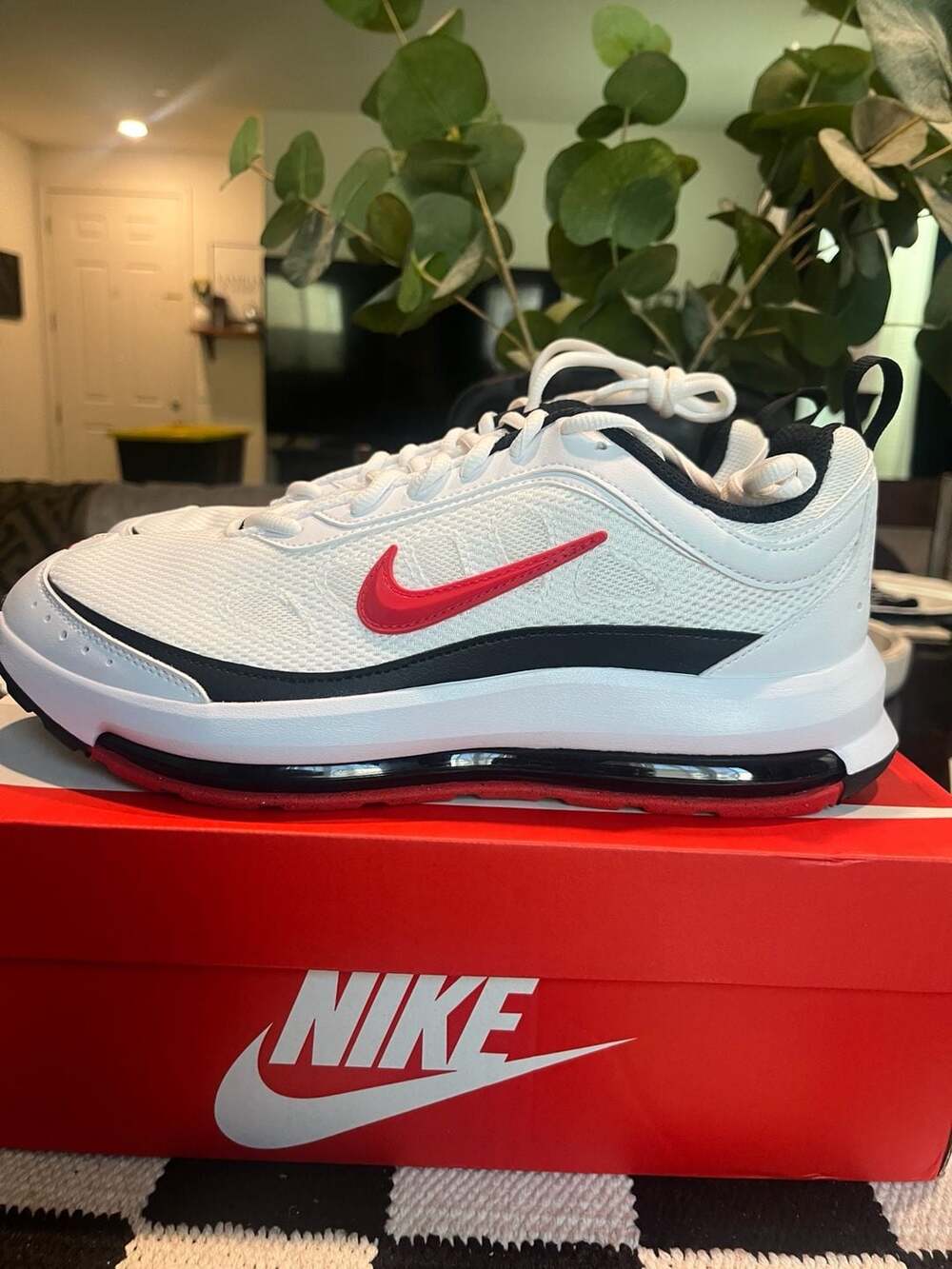 Nike Mężczyźni Air Max Sneakersy, Bianco Nero, 44.5 EU : : Moda